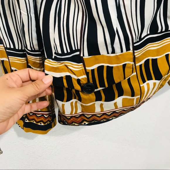 Lafayette 148 Multicolored Blazer Jacket Sz 12 - Picture 4 of 10